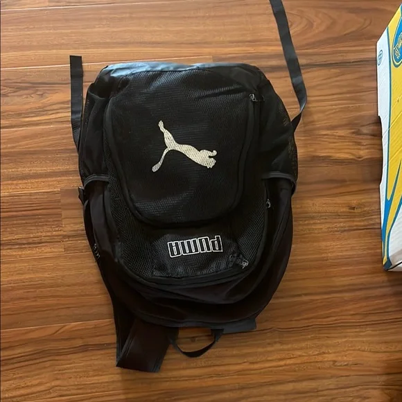 Puma Black and White Men's Backpack - Picture 5 of 5